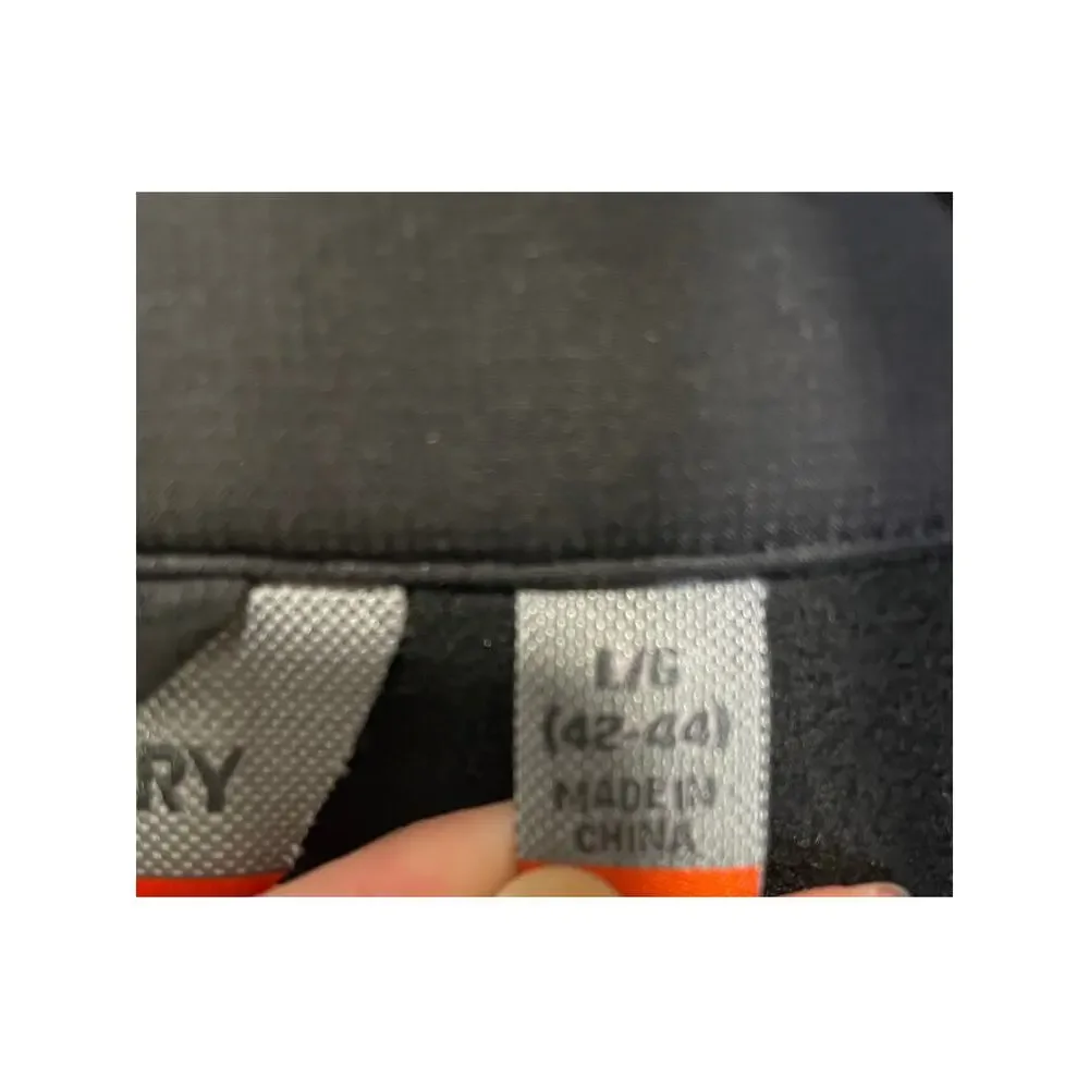 Free Country Men's Ultimate Super Softshell Black Jacket Size Large Outdoors